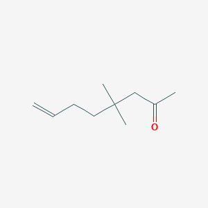 4,4-Dimethyloct-7-EN-2-one