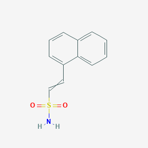 2-(Naphthalen-1-yl)ethene-1-sulfonamide