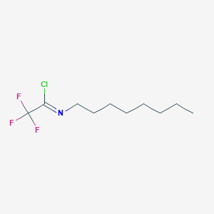 Ethanimidoyl chloride, 2,2,2-trifluoro-N-octyl-