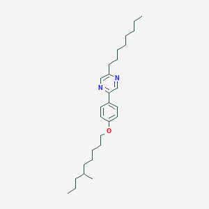 2-{4-[(6-Methylnonyl)oxy]phenyl}-5-octylpyrazine