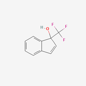 1H-Inden-1-ol, 1-(trifluoromethyl)-