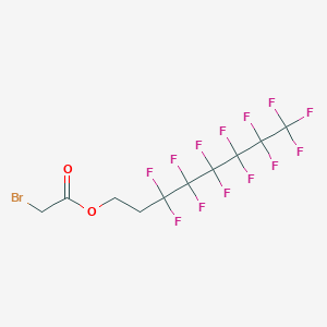 Acetic acid, bromo-, 3,3,4,4,5,5,6,6,7,7,8,8,8-tridecafluorooctyl ester