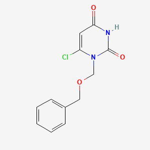 1-[(Benzyloxy)methyl]-6-chloropyrimidine-2,4(1H,3H)-dione