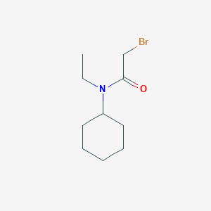 2-Bromo-N-cyclohexyl-N-ethylacetamide