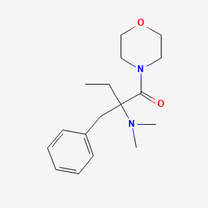 2-Benzyl-2-(dimethylamino)-1-(morpholin-4-yl)butan-1-one