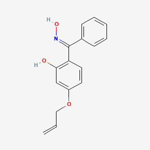 2-[(E)-N-hydroxy-C-phenylcarbonimidoyl]-5-prop-2-enoxyphenol