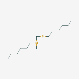 1,3-Dihexyl-1,3-dimethyl-1,3-disiletane