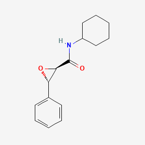 (2R,3R)-N-cyclohexyl-3-phenyloxirane-2-carboxamide