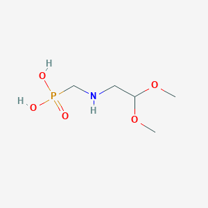 {[(2,2-Dimethoxyethyl)amino]methyl}phosphonic acid