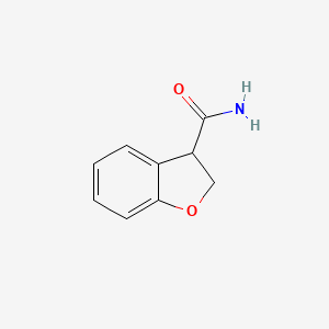 molecular formula C9H9NO2 B1426928 2,3-Dihydro-1-benzofuran-3-carboxamide CAS No. 1343275-28-4