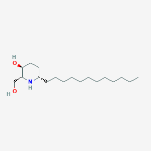 2-Piperidinemethanol, 6-dodecyl-3-hydroxy-, (2R,3S,6S)-