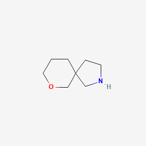 molecular formula C8H15NO B1426930 7-Oxa-2-azaspiro[4.5]decane CAS No. 72088-42-7