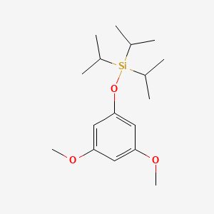 Silane, (3,5-dimethoxyphenoxy)tris(1-methylethyl)-