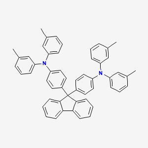 N,N'-[9H-Fluorene-9,9-diyldi(4,1-phenylene)]bis[3-methyl-N-(3-methylphenyl)aniline]