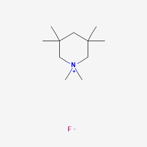 1,1,3,3,5,5-Hexamethylpiperidin-1-ium fluoride