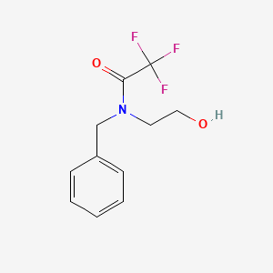 N-benzyl-2,2,2-trifluoro-N-(2-hydroxyethyl)acetamide