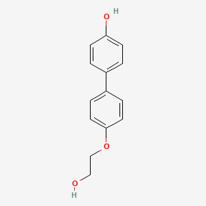 4'-(2-Hydroxyethoxy)[1,1'-biphenyl]-4-ol