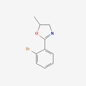 2-(2-Bromophenyl)-5-methyl-4,5-dihydro-1,3-oxazole