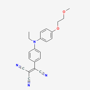 (4-{Ethyl[4-(2-methoxyethoxy)phenyl]amino}phenyl)ethene-1,1,2-tricarbonitrile