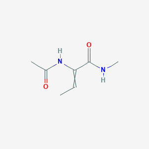 2-Acetamido-N-methylbut-2-enamide