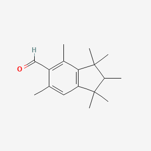 1H-Indene-5-carboxaldehyde, 2,3-dihydro-1,1,2,3,3,4,6-heptamethyl-