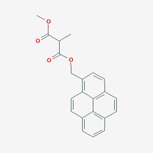 Methyl (pyren-1-yl)methyl methylpropanedioate