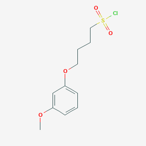 B1426959 4-(3-Methoxyphenoxy)butane-1-sulfonyl chloride CAS No. 1343441-15-5