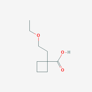 B1426961 1-(2-Ethoxyethyl)cyclobutane-1-carboxylic acid CAS No. 1421601-21-9