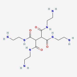 N~1~,N~2~,N'~1~,N'~2~-Tetrakis(2-aminoethyl)ethane-1,1,2,2-tetracarboxamide