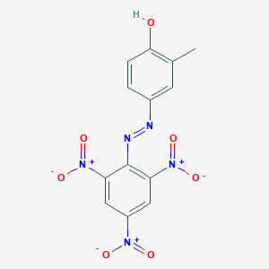 2-Methyl-4-[2-(2,4,6-trinitrophenyl)hydrazinylidene]cyclohexa-2,5-dien-1-one