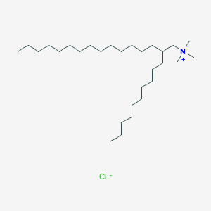 2-Decyl-N,N,N-trimethylhexadecan-1-aminium chloride