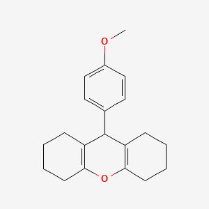 9-(4-methoxyphenyl)-2,3,4,5,6,7,8,9-octahydro-1H-xanthene