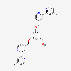 {3,5-Bis[(4'-methyl[2,2'-bipyridin]-4-yl)methoxy]phenyl}methanol