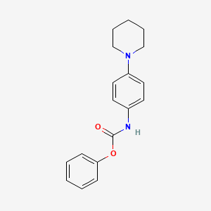 Phenyl [4-(piperidin-1-yl)phenyl]carbamate