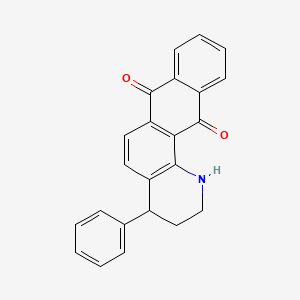 4-Phenyl-1,2,3,4-tetrahydronaphtho[2,3-h]quinoline-7,12-dione