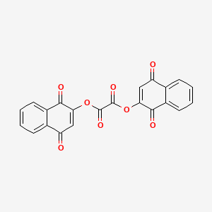 Bis(1,4-dioxo-1,4-dihydronaphthalen-2-yl) ethanedioate