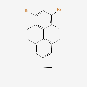 B1426996 1,3-Dibromo-7-tert-butylpyrene CAS No. 1005771-04-9