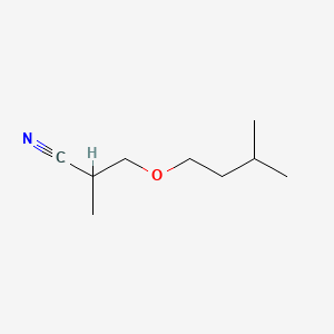 2-Methyl-3-(3-methylbutoxy)propanenitrile