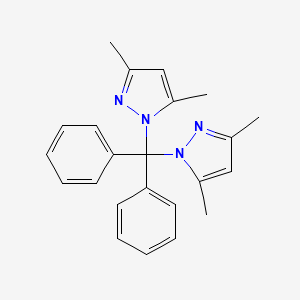 1H-Pyrazole, 1,1'-(diphenylmethylene)bis[3,5-dimethyl-