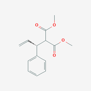 Propanedioic acid, [(1R)-1-phenyl-2-propenyl]-, dimethyl ester