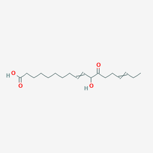 11-Hydroxy-12-oxooctadeca-9,15-dienoic acid