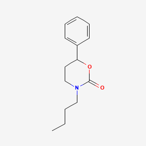 3-Butyl-6-phenyl-1,3-oxazinan-2-one