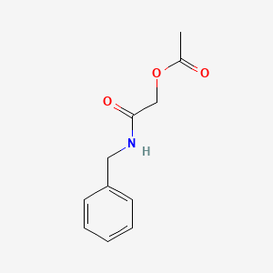 Acetamide, 2-(acetyloxy)-N-(phenylmethyl)-