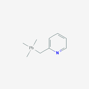 2-[(Trimethylplumbyl)methyl]pyridine