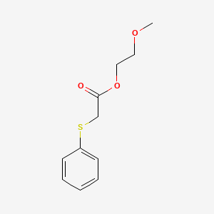 2-Methoxyethyl (phenylsulfanyl)acetate