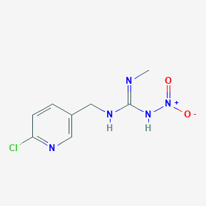 1-[(6-Chloropyridin-3-yl)methyl]-2-methyl-3-nitroguanidine