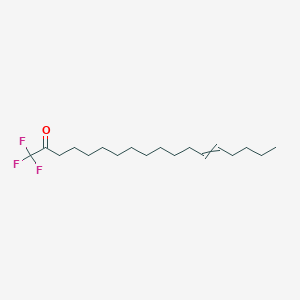 molecular formula C18H31F3O B14270195 1,1,1-Trifluorooctadec-13-en-2-one CAS No. 166812-75-5