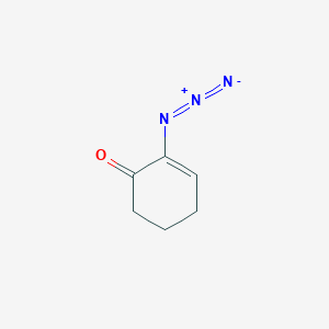 molecular formula C6H7N3O B14270210 2-Azidocyclohex-2-en-1-one CAS No. 161892-92-8