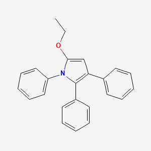 1H-Pyrrole, 5-ethoxy-1,2,3-triphenyl-