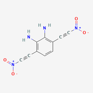 3,6-Bis(nitroethynyl)benzene-1,2-diamine